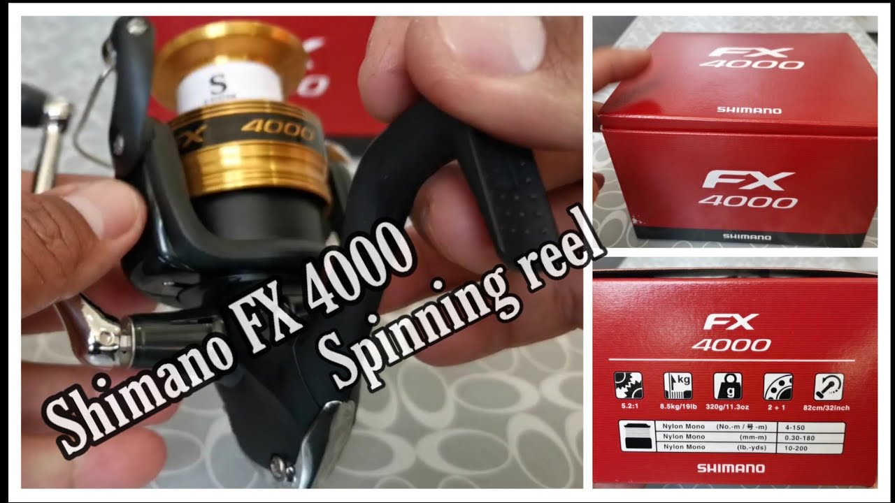 #Shimanoreel #Shimano #spinningreel Shimano FX 4000 spinning reel