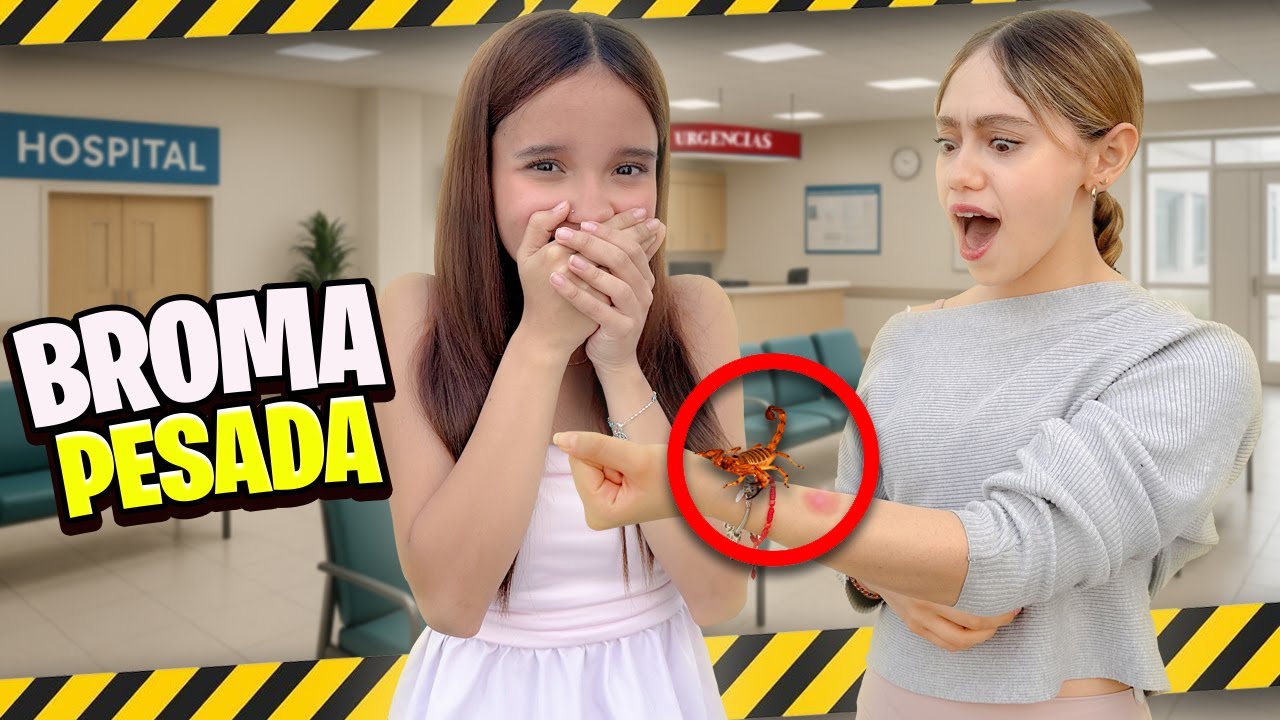 BROMA A MI MAMÁ UN ALACRÁN PICÓ A MI AMIGA ISA