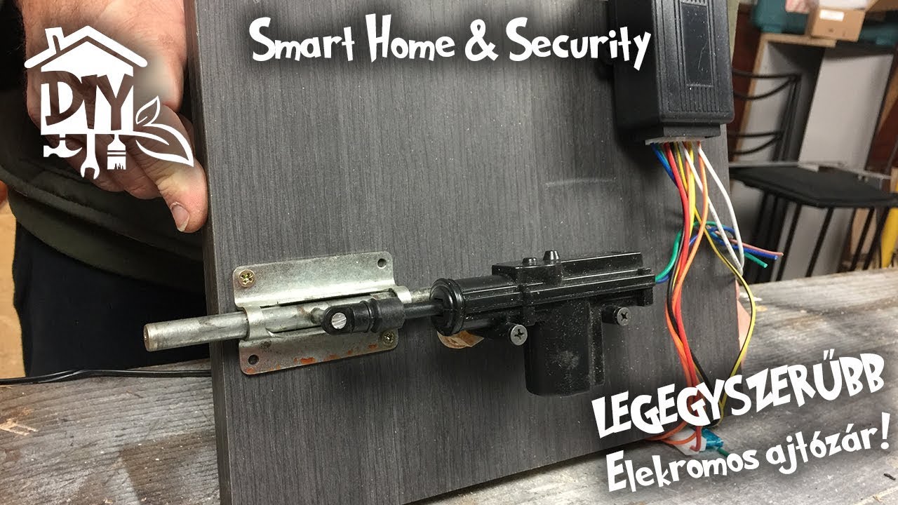 Legegyszerűbb ELEKTORMOS ajtózár | Green Cottage DIY - Smart Home & Security