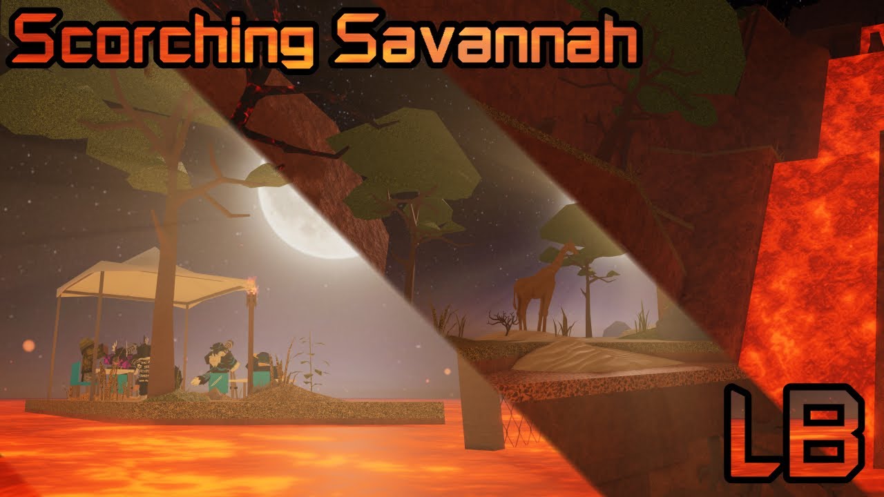 Roblox: Liquid Breakout | Scorching Savannah (7.6⭐️ Mega Buffed)