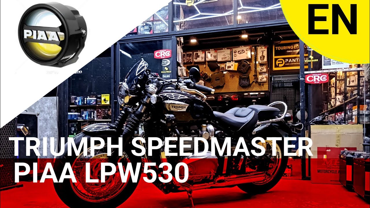 EN | Triumph SPEEDMASTER with PIAA LPW530 set 