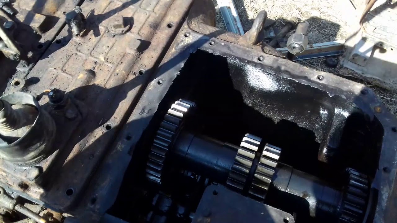 Полно механический КПП хтз-150