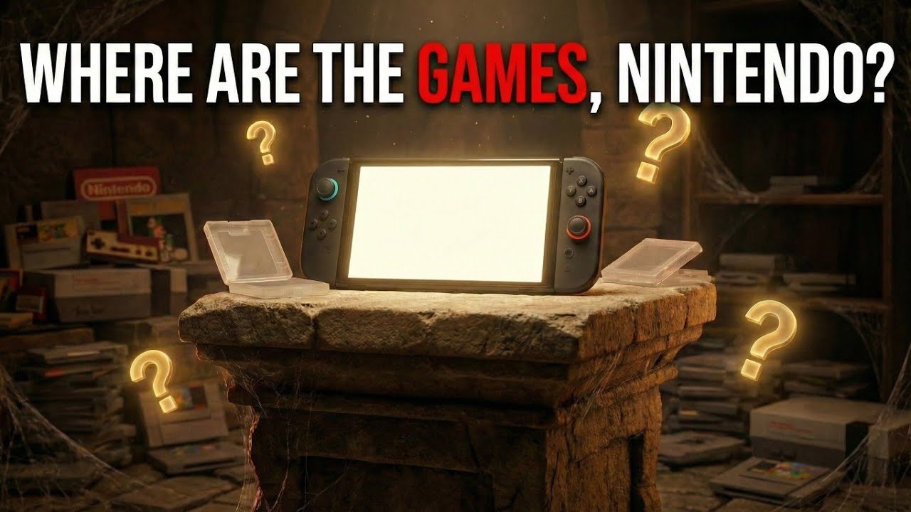 Nintendo Switch 2 has NO first party GAMES?!