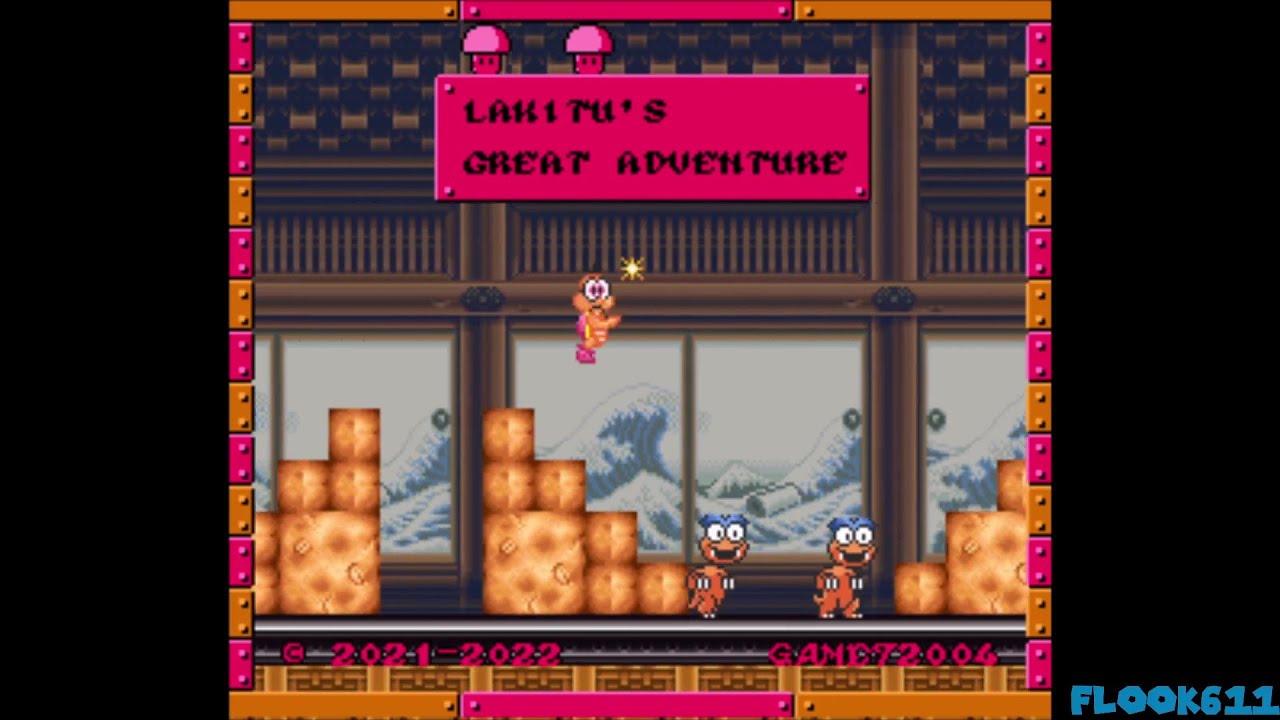 Lakitu's Great Adventure (SMW Hack 2021) Full Rom Hack Longplay