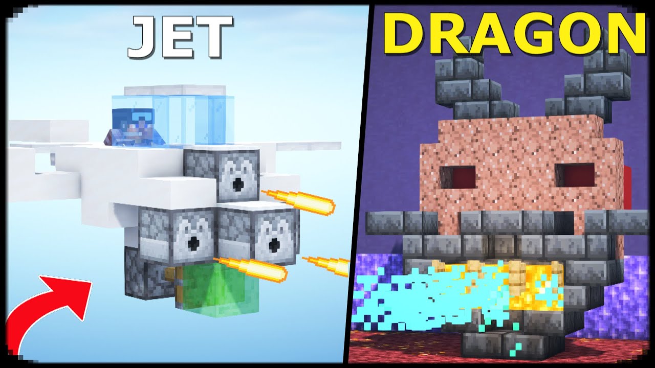 Minecraft | TOP 10 Redstone Weapons