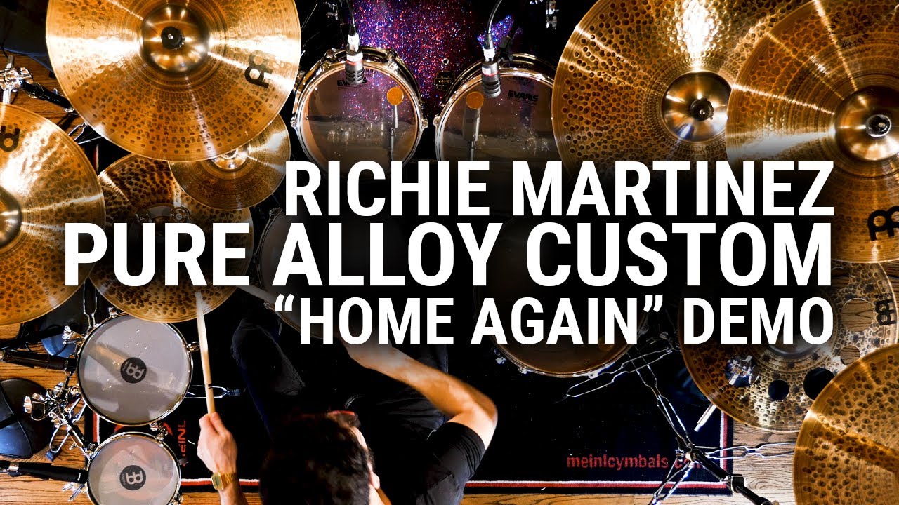 Meinl Cymbals - Richie Martinez - Pure Alloy Custom 