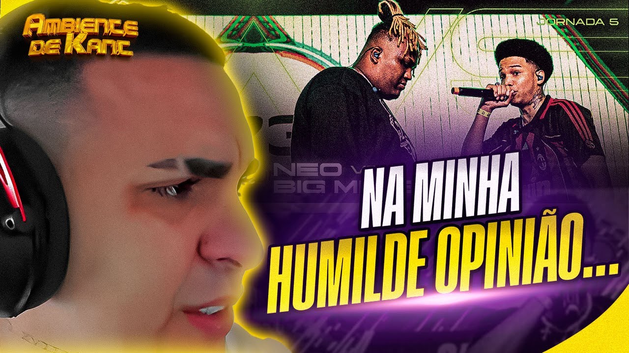 KANT REAGE A BIG MIKE VS NEO | #FMSBRASIL2024 - JORNADA 5 | Ambiente de Kant