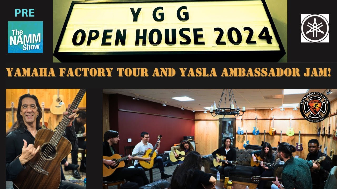 Pre-NAMM Vlog: Yamaha Guitar Group Open House & YASLA Ambassador Jam Session