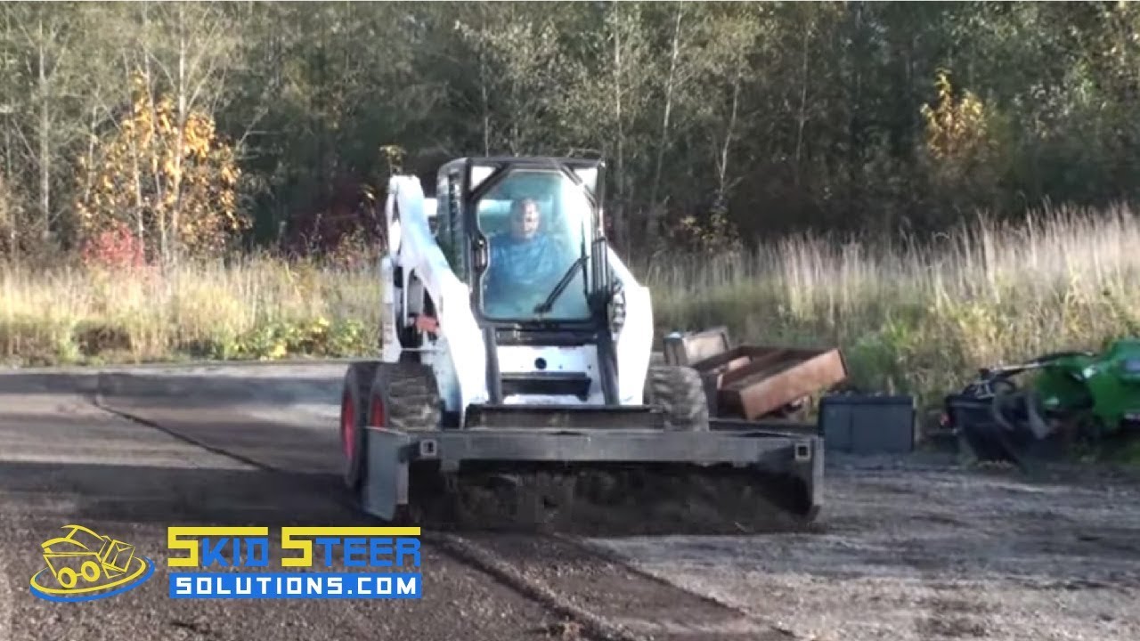 Eterra EG-Series Skid Steer Box Grader Demo