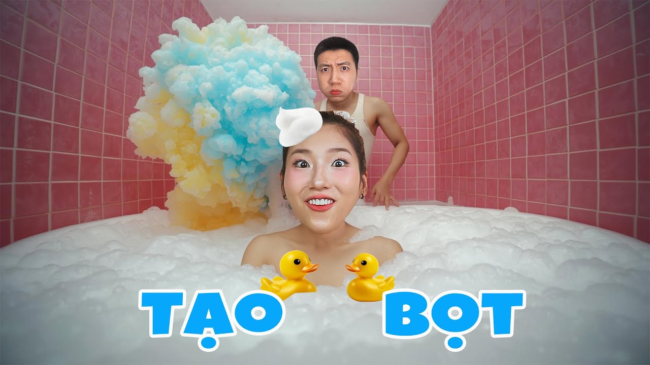 Tạo Cho Bạch My Chiếc Bồn Tắm Đầy Bọt | H&M CHANNEL