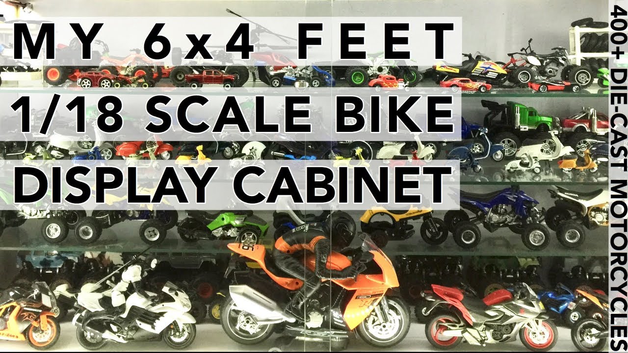 Die-cast motorcycle display cabinet | Check out my 6ft by 4ft die-cast cabinet build