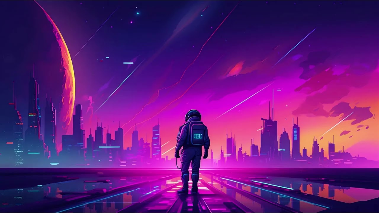 S P A C E - synthwave/retrowave [1h lofi]