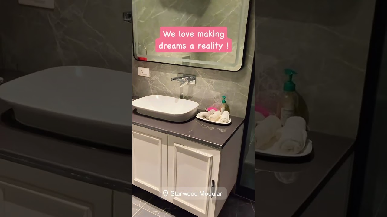 🚀 Upgrade in no time! Our modular vanities are designed for speed & durability #NextLevelBathrooms