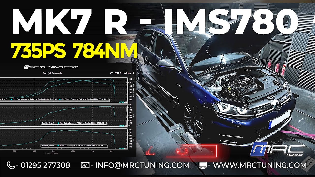 [ VW MK7 Golf R - DQ500 IMS780 FF ]   MRC Stage 3 in for a health check [ E85 TUNE 735PS 784NM ]