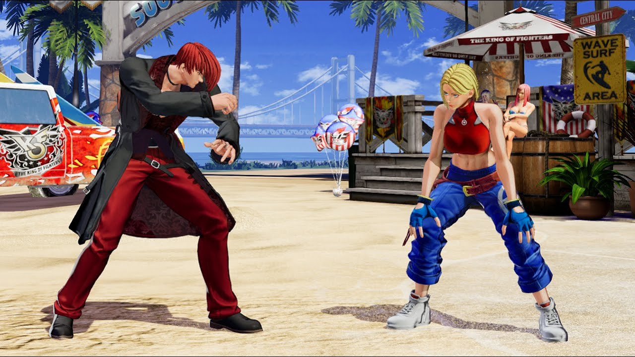 Iori vs Blue Mary - KOF XV