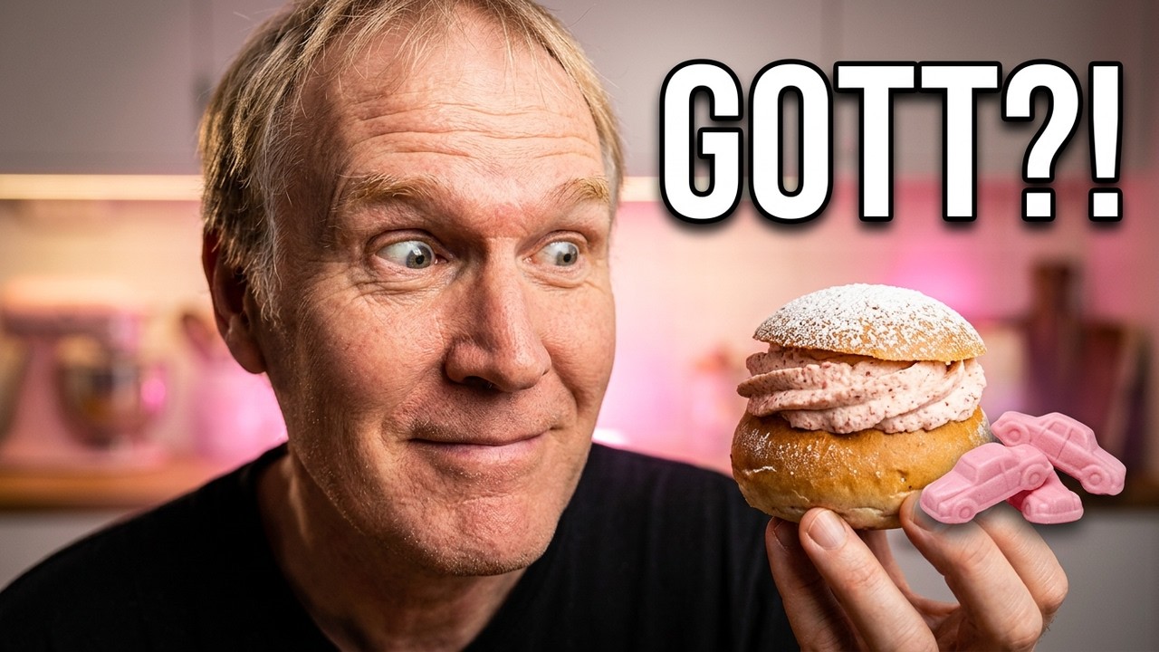 Mini semlor med Ahlgrens Bilar grädde! Blev det gott?