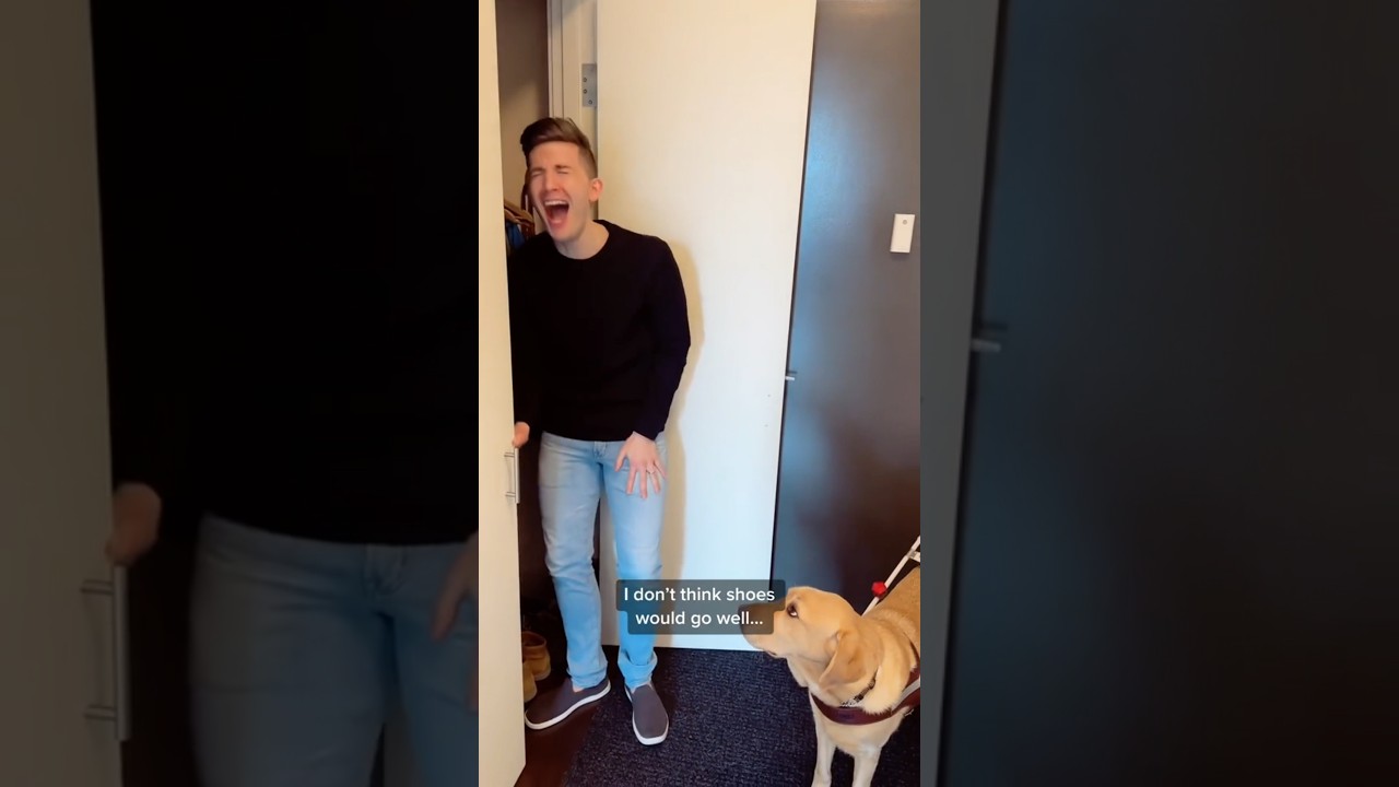 Will my blind husband notice? (best prank yet) #shorts