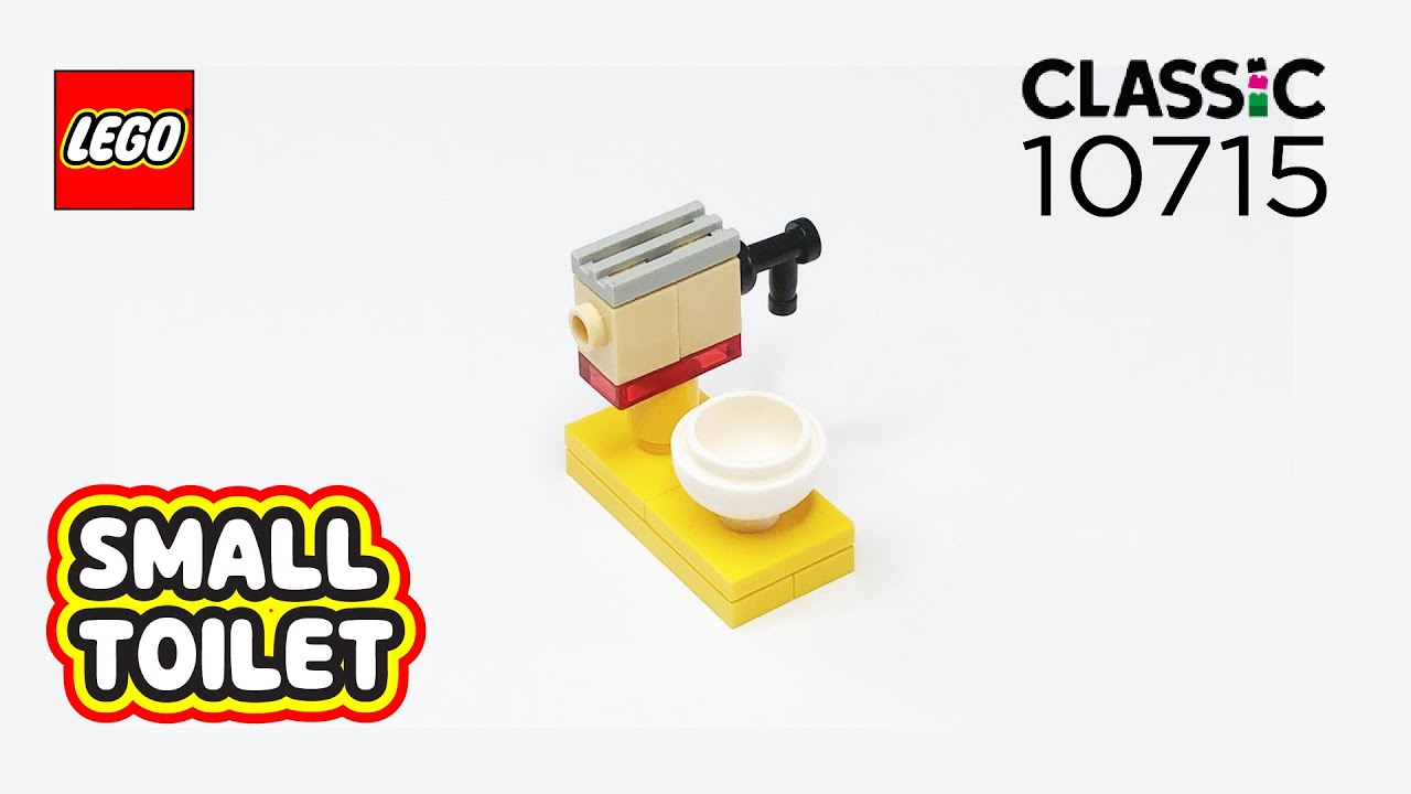 LEGO Classic 10715 Small Toilet Building Instructions 001