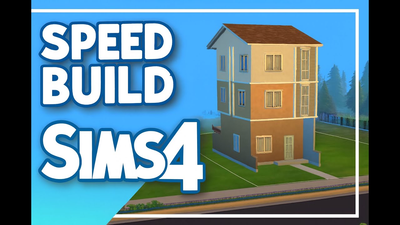 Sims 4 Speed Build: From Empty Lot to Dream Home in Minutes!