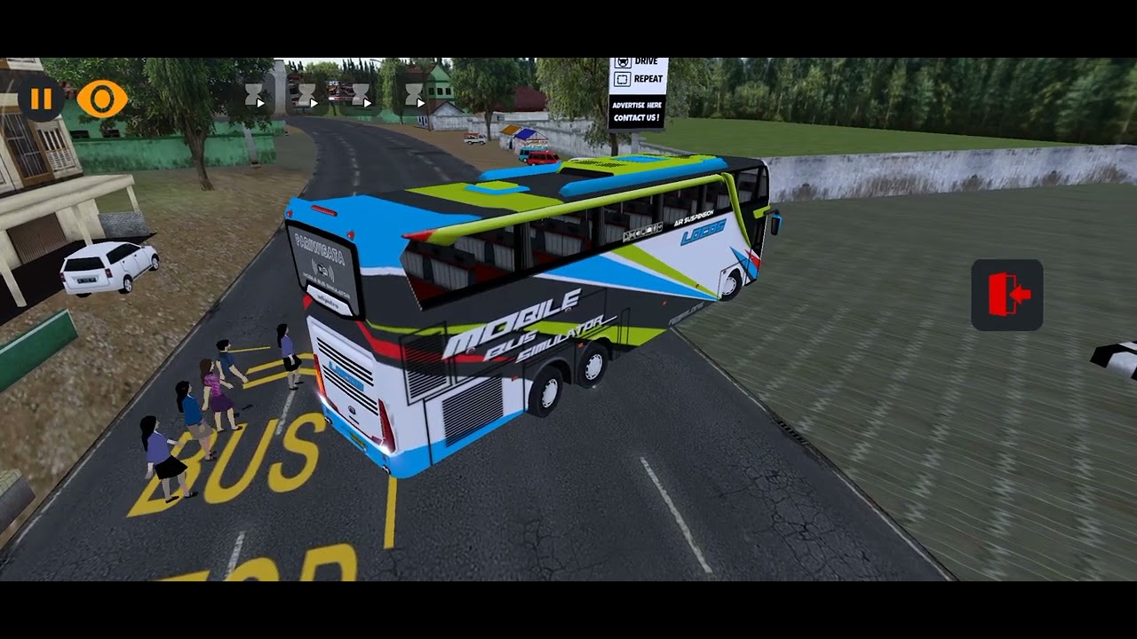 Bus game play video #viral #gameplay #video #bus 
