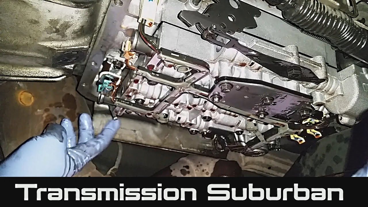 Как заменить трансмиссионную жидкость и фильтр на Chevrolet Suburban