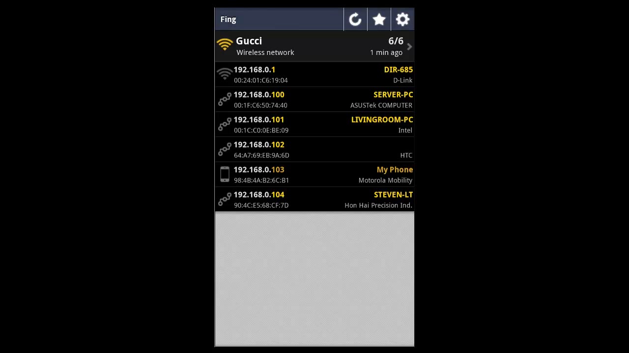 Fling Network Viewing Tool