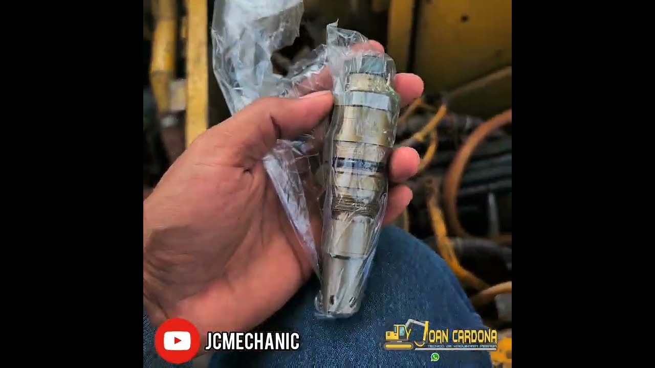 CAT315C / Cambio de valvula de alivio y problema electrico en motor de aceleracion!