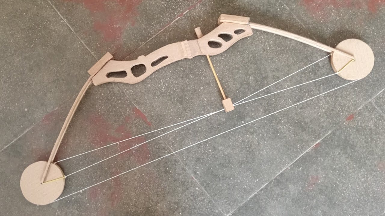 How to Make cardboard Bow and Arrow