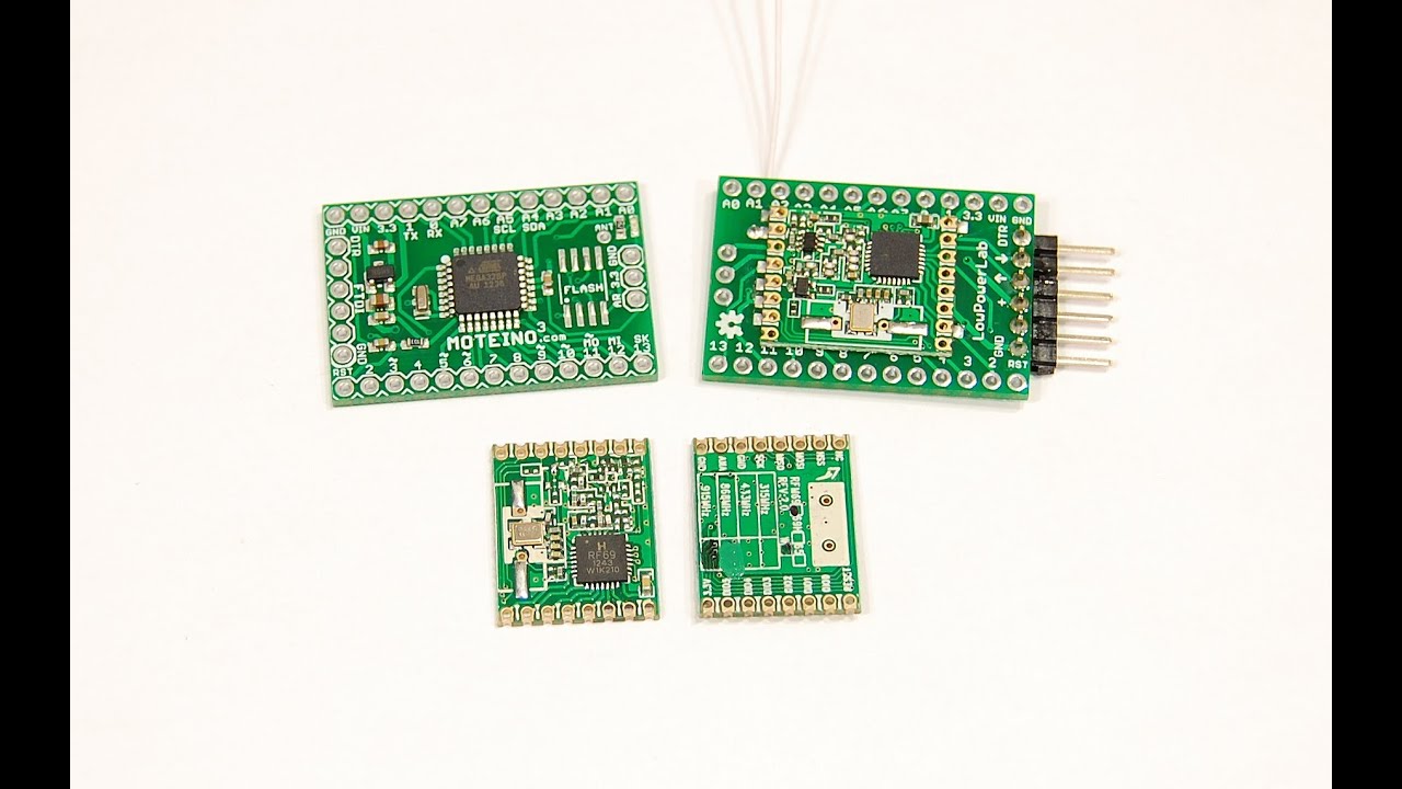 RFM69W & RFM69HW - Intro, range, compared to RFM12B