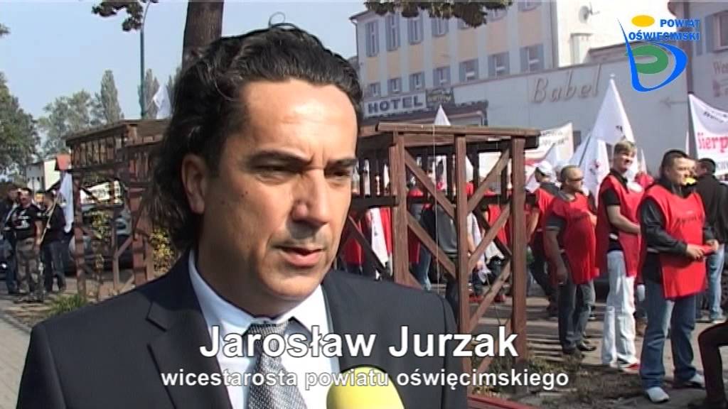Protest Górników KWK Brzeszcze  5 X 2015