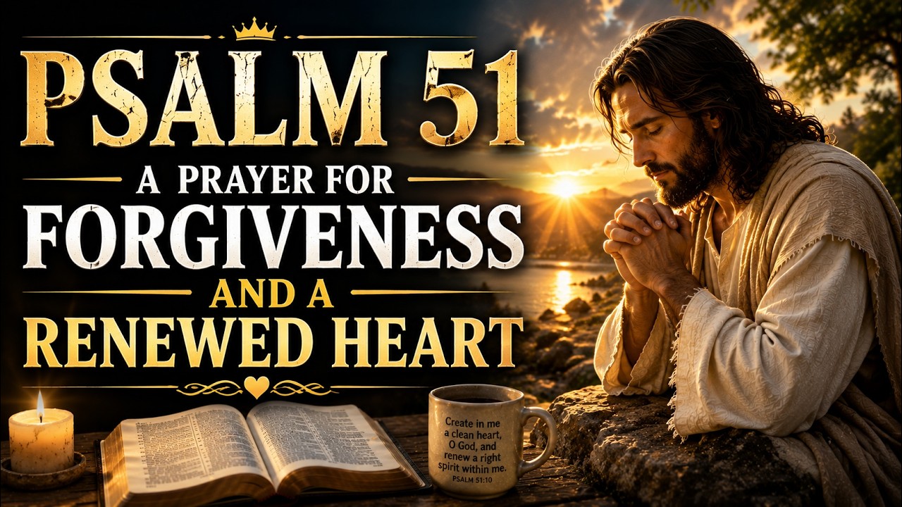 Psalm 51 | A Prayer for Forgiveness and a Renewed Heart