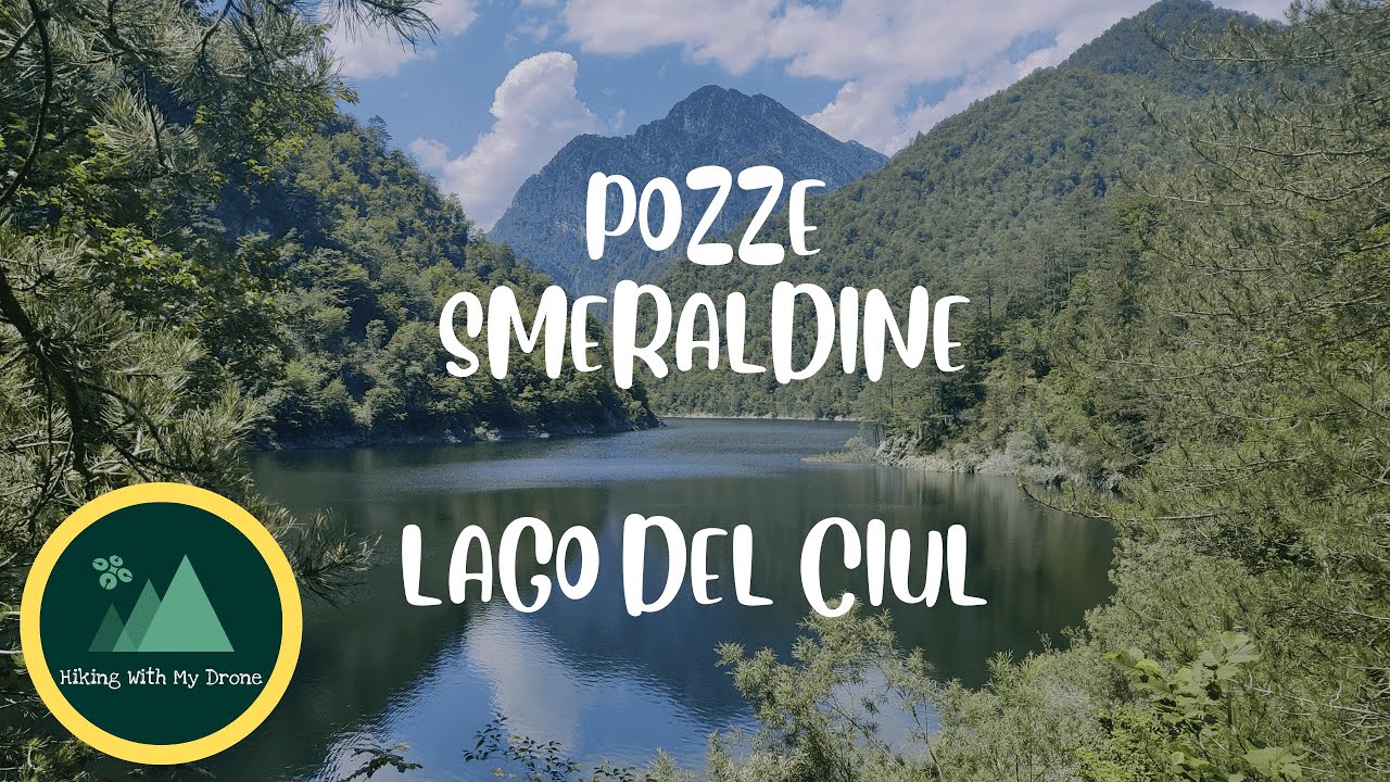 Pozze Smeraldine, Lago del Ciul - Drone FVG