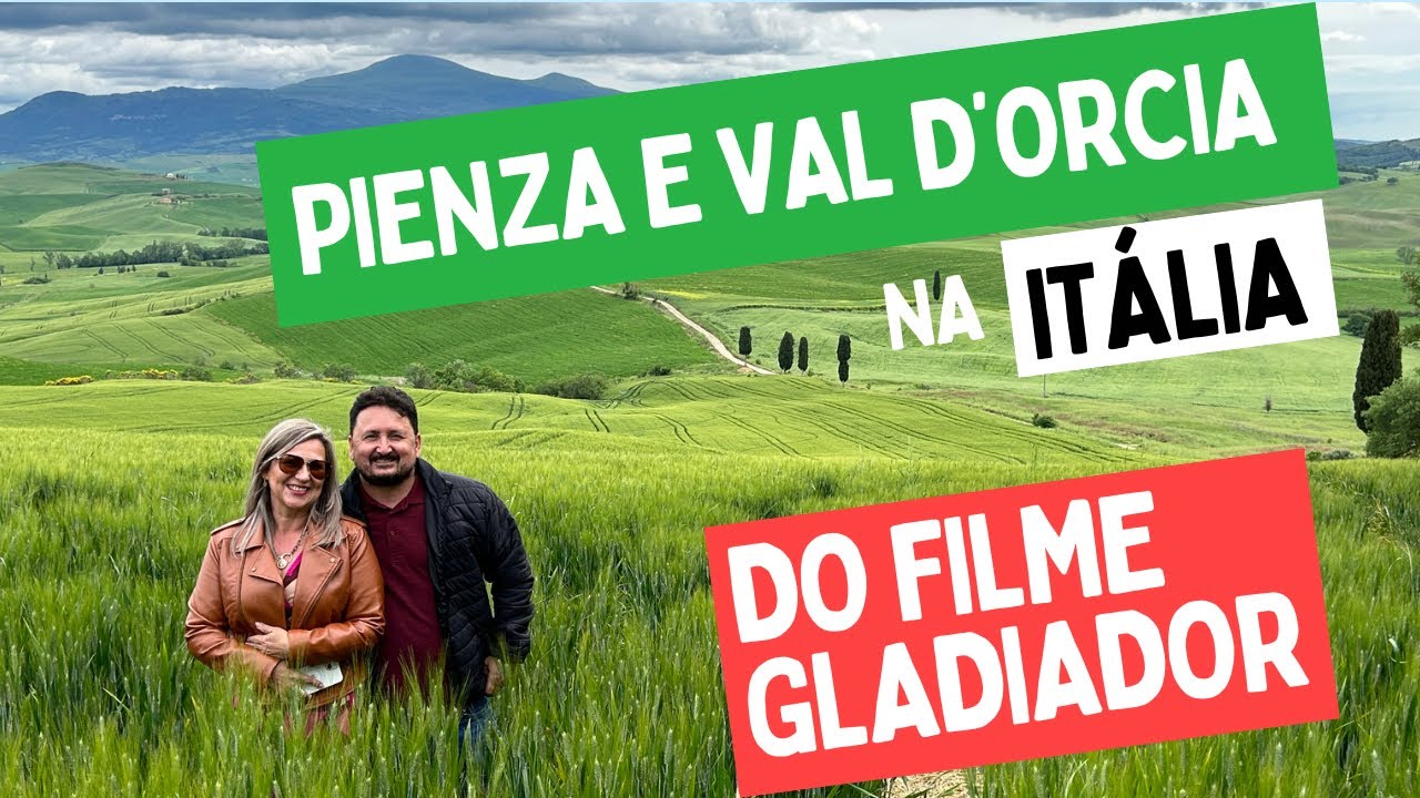 Desbravando a Toscana, agora onde foi gravado cenas do filme Gladiador! Pienza e Val D’ORCIA