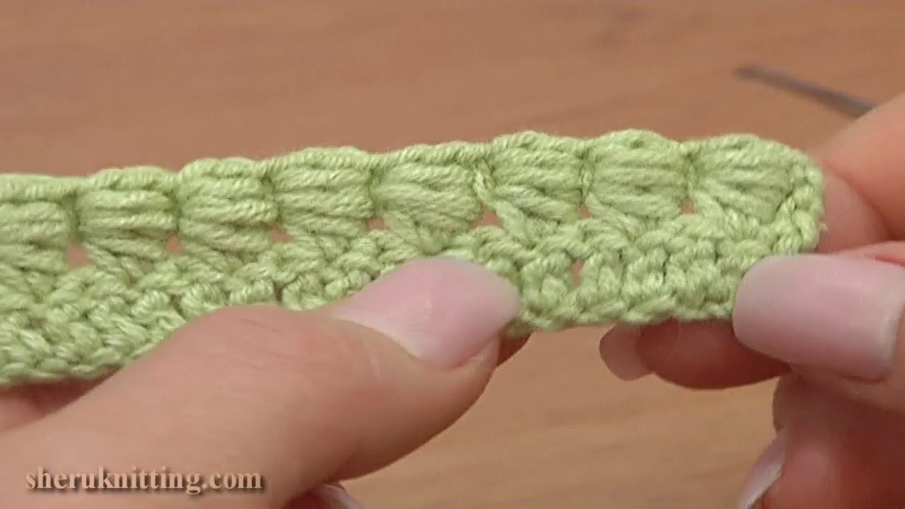 How to Crochet Bullion Block Stitch Part 1 of 7/One Way to Work Bullion Block Stitch