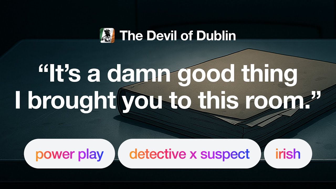 🇮🇪 Irish Accent ASMR | [M4F] Dominant Detective Spicy Audio Preview