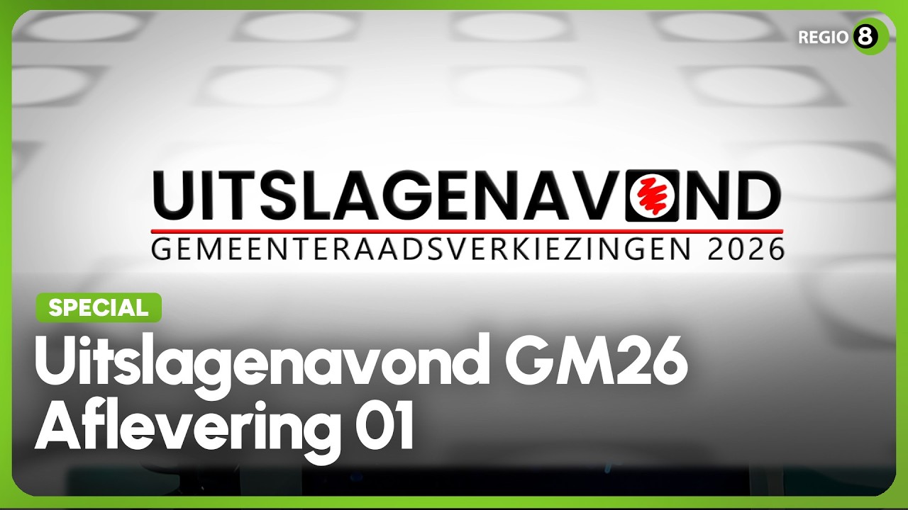 REGIO8 | Uitslagenavond gemeenteraadsverkiezingen 2026 #1