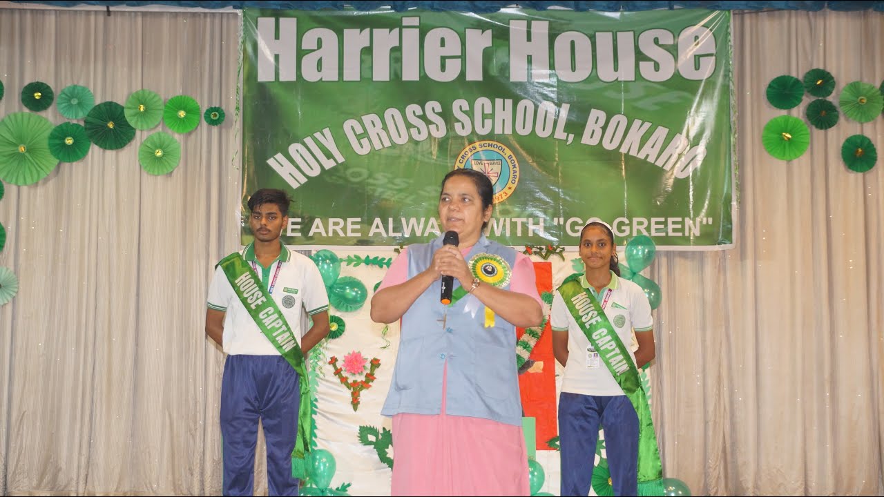 Harrier House Day | Go Green Mission 🌿 | Holy Cross School Bokaro #GoGreen #HarrierHouse #HCS