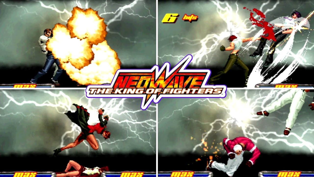 The King of Fighters Neowave: все 70 движения MAX2 (HSDM - MAX2)