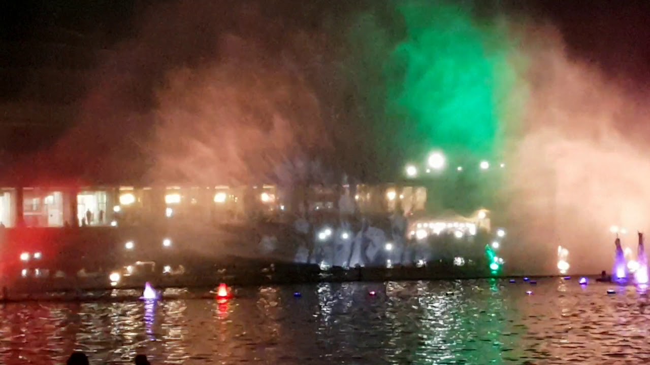 Wrocław Fontanna Multimedialna - 