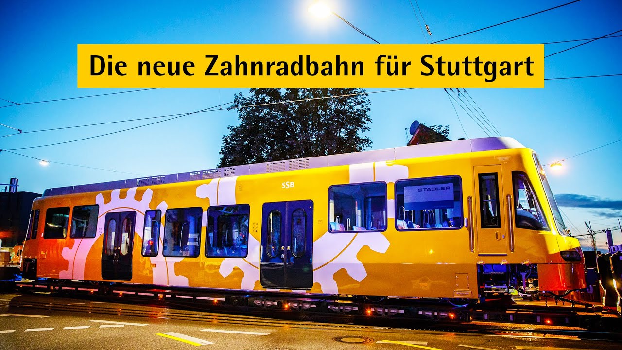 Die neue Zahnradbahn für Stuttgart