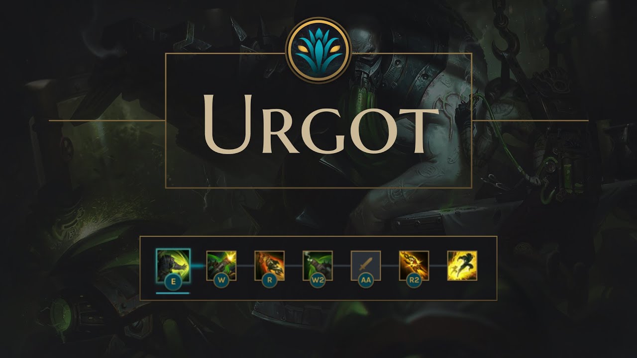 Urgot Fear Flash Teamfighting Combo [Hard] (League of Legends)