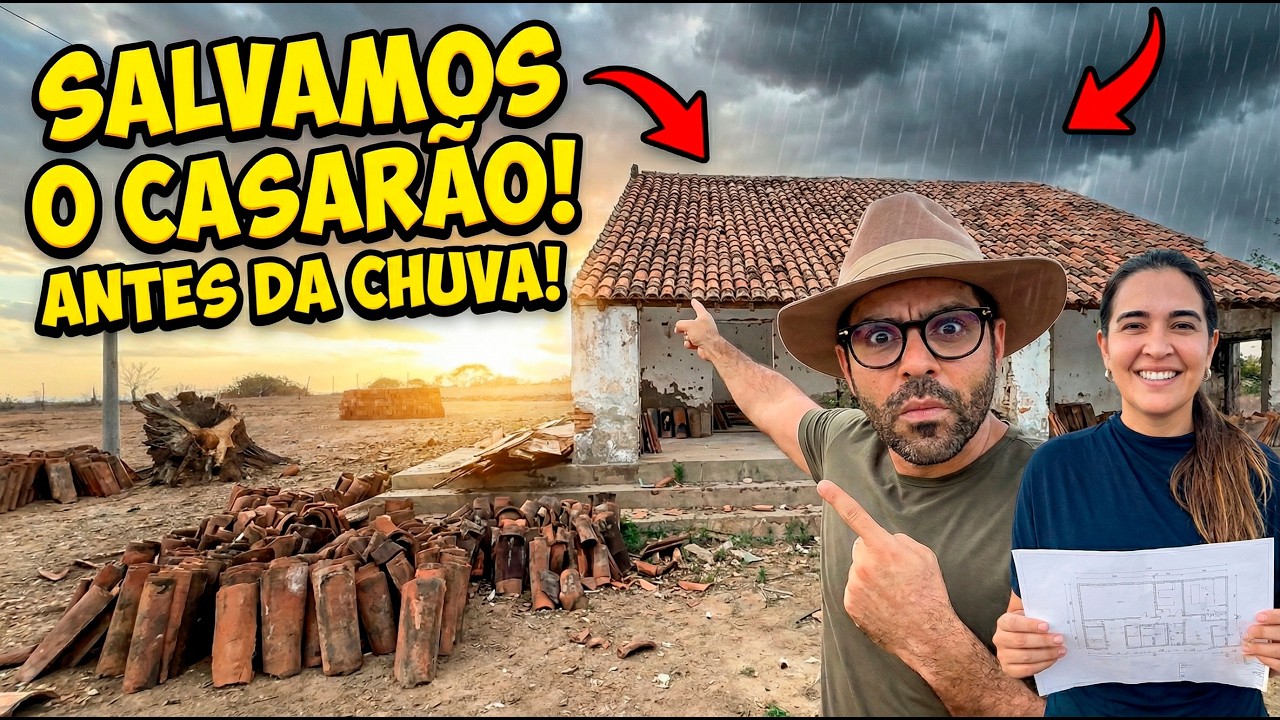 Telhas Acabaram, Tempestade à Vista… Conseguimos a Tempo?