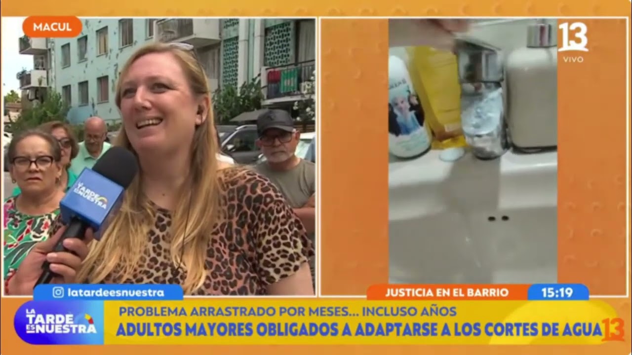 EDIFITO en Canal 13: Vecinos de Ñuñoa y Macul denuncian problemas tras cortes de servicios básicos
