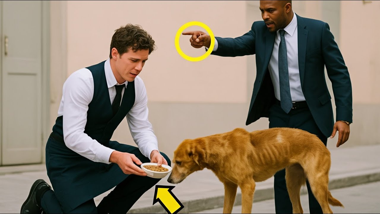 BOSS FIRES WAITER FOR FEEDING STRAY DOG&hellip; THE NEXT MORNING 4 PICKUP TRUCKS&hellip;