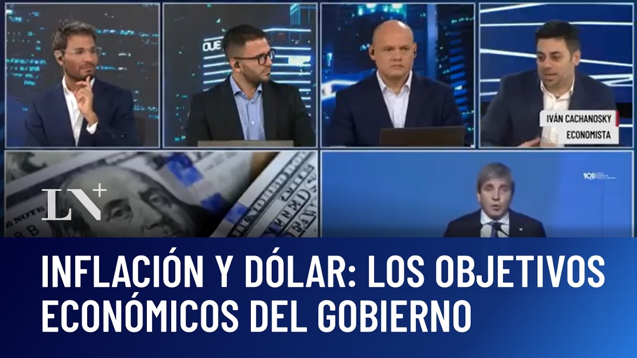 Inflación y dólar: los objetivos económicos del gobierno
