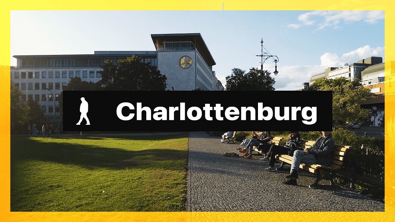 Berlin, Charlottenburg 🇩🇪 Walking Tour Goethestra&szlig;e | Outside Walker