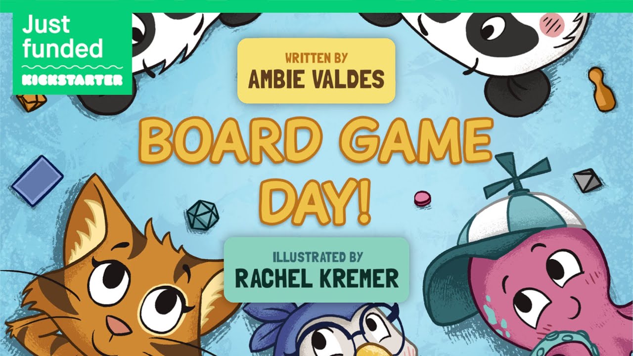 Board Game Day now on Kickstarter!