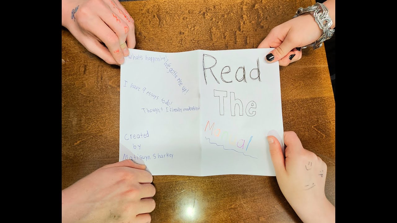 Read The Manual - April 8 2024