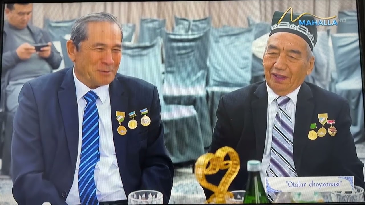 Otalar choyxonasi . Mahalla Tv da Nabijon Mamatov