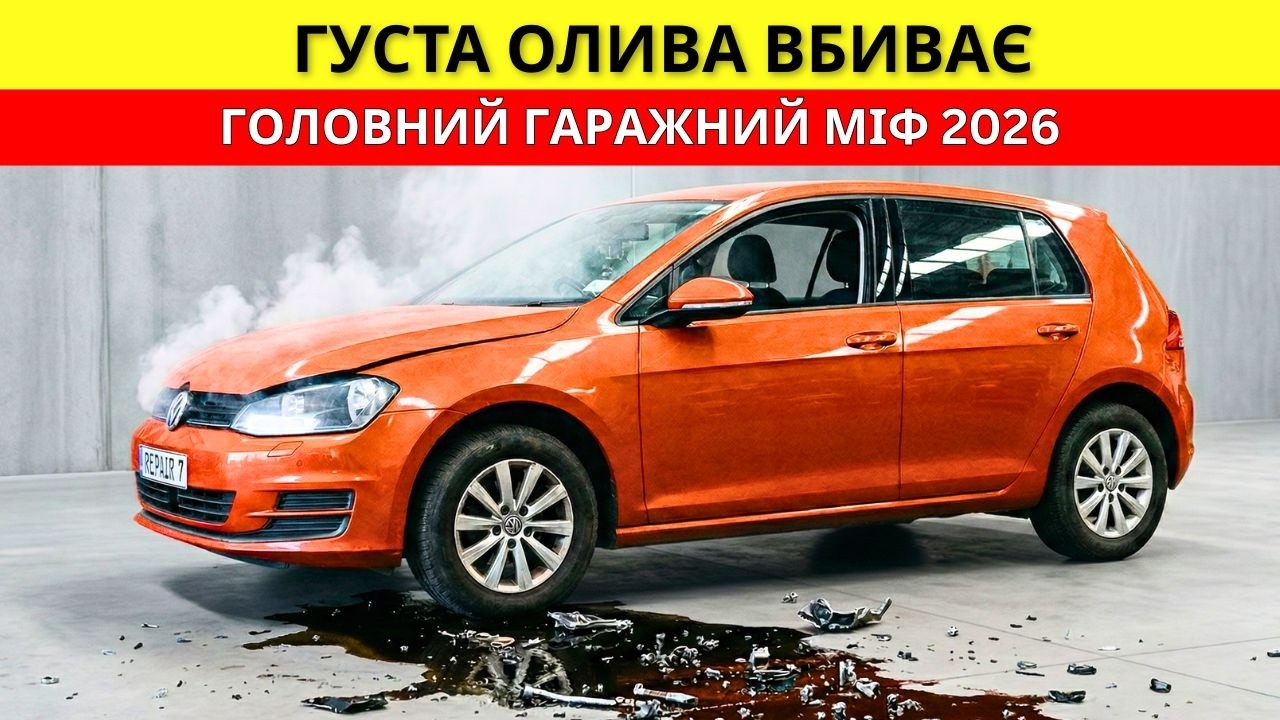 Капіталка на 120 000 грн: Твоя фатальна помилка при виборі оливи у 2026 році